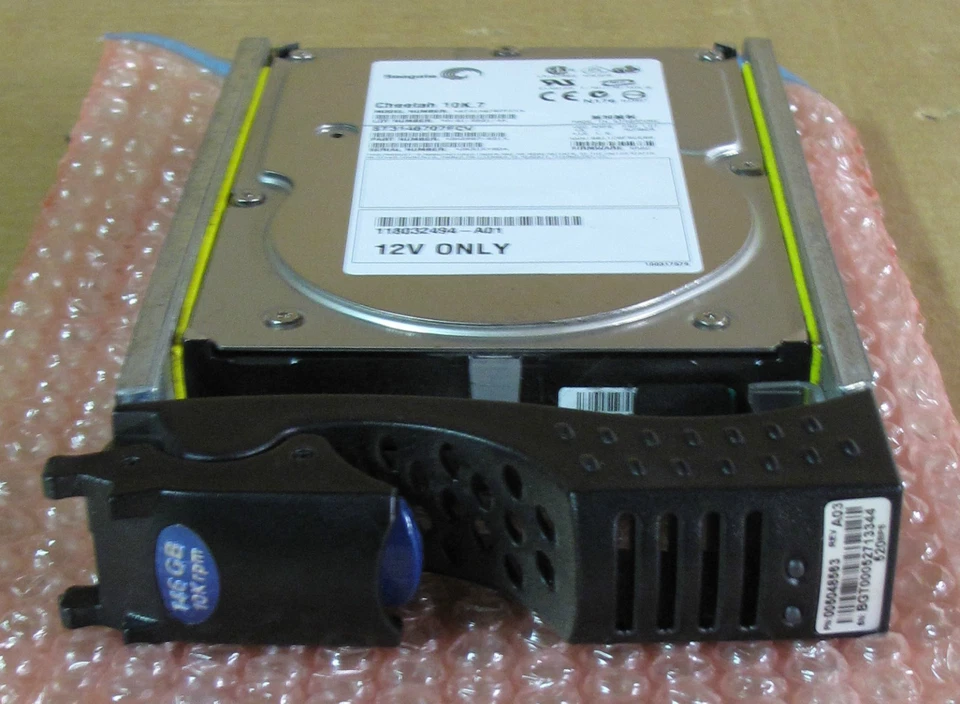 Seagate ST3146707FCV 146GB 10K Rpm FC Hard Drive with Caddy 9X2007-031 - Image 1 of 1