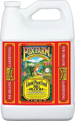 Nuevo concentrado líquido Fox Farm FX14003 1 galón FoxFarm Big Bloom 0-0,5 - 0,7 Foto 1 de 2