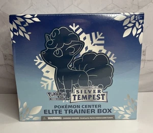 Pokemon Center Exclusive - Silver Tempest ETB Elite Trainer Box - Factory Sealed - Picture 1 of 6