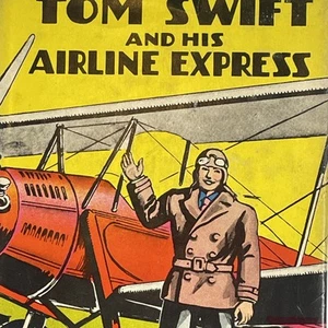Tom Swift and His Airline Express by Victor Appleton 1926 Whitman Dustjacket - Bild 1 von 11