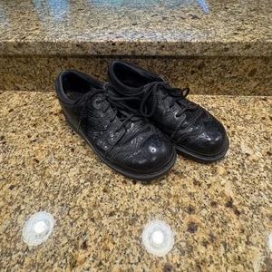 Scarpe Dr. Martens punta tonda nere punta ala brogue uomo 8 donna 9 - Foto 1 di 8
