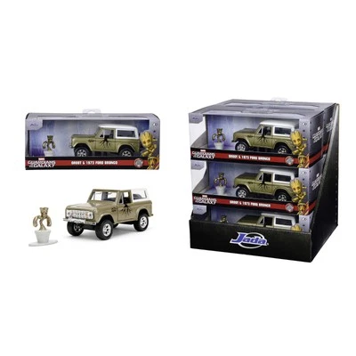 Marvel, 1973 Ford Bronco 1:32 + Personaggio di Groot - Jada Toys, + 8 Anni - Immagine 1 di 4