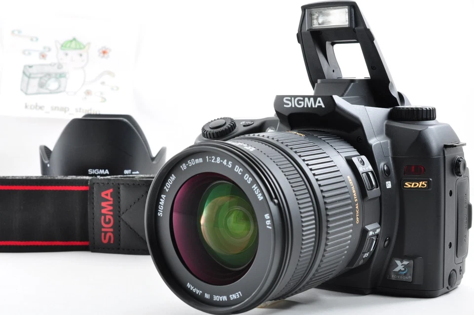 *1yr Wty for US* Sigma SD15 DSLR Camera w/ 18-50mm f/2.8-4.5 Lens foveon #4865 - Image 1 of 4