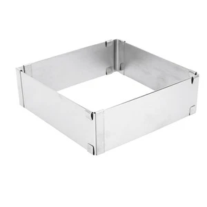 Mousse Circle Mold Square Pastry Molds Cake Dessert Baking Tools - Picture 1 of 12