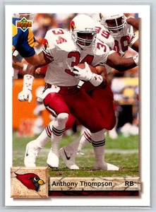 1992 Upper Deck #391 Anthony Thompson Phoenix Cardinals - Picture 1 of 2
