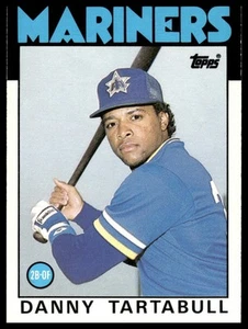 1986 Topps Traded #108T Danny Tartabull Seattle Mariners Baseball - Picture 1 of 2
