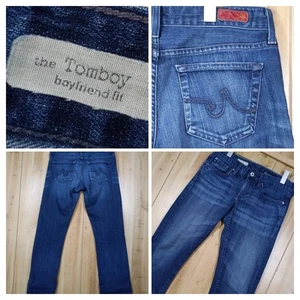 AG Adriano Goldschmied "the Tomboy Boyfriend Fit" Denim Jeans Damen Gr. 26R - Bild 1 von 15