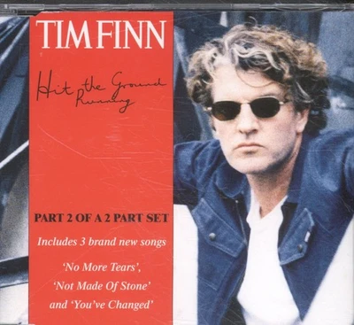 Tim Finn Hit the Ground Running CD UK Capitol 1993 CDCL694 - Image 1 of 2