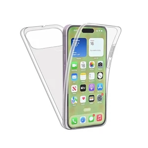 Funda de teléfono transparente frontal trasera con protección 360 completa para Apple iPhone 17 Pro - Imagen 1 de 24