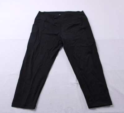 Zyia Active Women's Light n' Tight Hi-Rise Capri Legging ZG3 Black Size 20 - Image 1 of 4