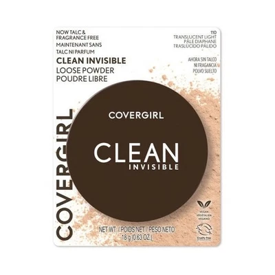 Covergirl, Clean Invisible, Loose Powder, 110 Translucent Light - Image 1 of 4