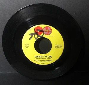 1962 MOTOWN TAMLA NORTHERN SOUL Stevie Wonder Contract On Love / Sunset VINYL M- - Picture 1 of 2