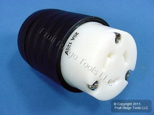 Pass & Seymour L520-C Twist Turn Locking 20A Plug Connector NEMA L5-20R 125V - Picture 1 of 3