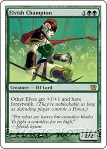 MTG - ELVISH CHAMPION - Ninth Edition (R) - Picture 1 of 1