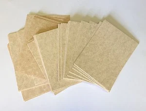 ACEO ATC 3.5X2.5 Inches Blank Cards 24 Lb Aged Color Parchment Paper You Choose - Picture 1 of 3