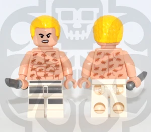 ZSASZ Custom Pad Printed Minifigure Super Heroes DC Comics Batman Arkham Asylum - Picture 1 of 2