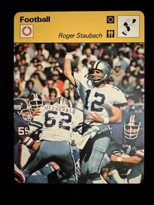 1979 Sportscaster Football #59-02 ROGER STAUBACH Dallas Cowboys Nrmt! - Picture 1 of 2
