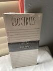 ~Rae Dunn 70 Sheets Each List Pads~ Grocery & STUFF TO DO NEW Sealed