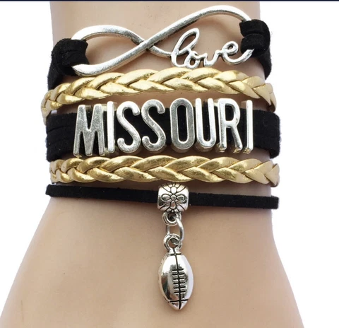 MISSOURI  TEAM BRACELET, Football Cover
