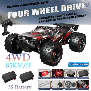 4WD Ferngesteuertes 1/14 RC Auto 50 oder Super Brushless 85KM/H 4x4 Truck für Erwachsene - Bild 1 von 30