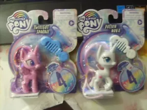 LOT OF 2~MY LITTLE PONY~FRIENDSHIP IS MAGIC~TWILIGHT SPARKLE & POTION NOVA~NIP - Picture 1 of 7