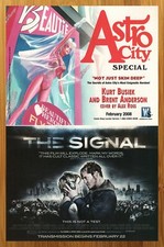 2007 Astro City/The Signal Print Ad/Poster Movie Comic Promo Alex Ross Art 00s