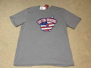 (NEW WITH TAGS) Dayton Dragons Minor League Baseball Patriotic T-shirt 2XL - Picture 1 of 3