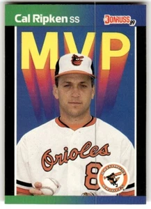 1989 Donruss #BC-15 Cal Ripken Jr. Baltimore Orioles bonus MVP's - Foto 1 di 2