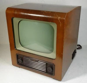 Vintage Bush Radio Type TV 43 Black & White Television TV Receiver Set - Rare - Picture 1 of 6