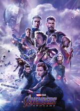 AVENGERS ENDGAME Movie - Promo Card 4  - Iron Man Captain America Thor Thanos