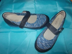 Alegria Navy Blue 'Gem-622' Mary Janes -  8.5 - 39 - Picture 1 of 5