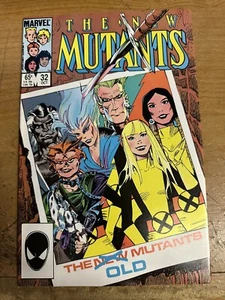 NEW MUTANTS 1985 #32 direct THE OLD MUTANTS MARVEL COMICS - Picture 1 of 3