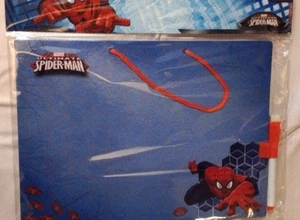 Lavagnetta x Pennarelli e Pennarello- Ultimate Spiderman Marvel 30x20cm - Nuova - Imagen 1 de 3