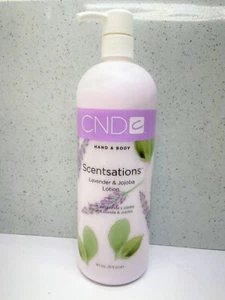 CND Hand & Body Scentsations Lavender & Jojoba Lotion 917 ml / 31 oz - Picture 1 of 2