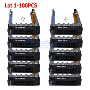 Lot Lenovo 03T8147 2.5" SAS SATA plateau disque dur caddy RD650 550 450 350 TD350 échange à chaud - Photo 1/17