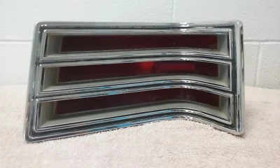 1967 Chrysler Newport LH sedan tail light, VG condition, hard-to-find part! - Image 1 of 4