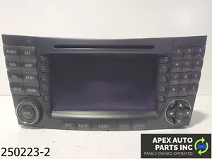 OEM 2003-2006 Mercedes E500 5.0L Command Head Unit Radio Navigation - Picture 1 of 9