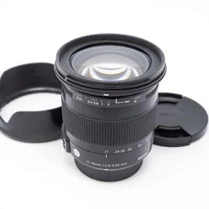 Lente zoom contemporáneo Sigma 17-70 mm f/2,8-4 DC Macro OS HSM para Nikon - Excelente - Imagen 1 de 10