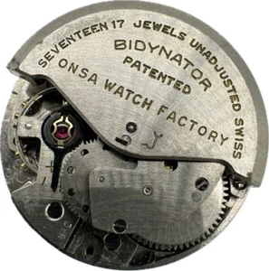 Vintage Onsa Bidynator 17 Juwel Automatik Damen Armbanduhr Uhrwerk Felsa 700 - Bild 1 von 4