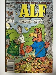 ALF #23 1989 8,0 Sehr guter Erhaltungszustand Marvel Comic Copper Age Comics Einzelausgabe Kiosk - Bild 1 von 10