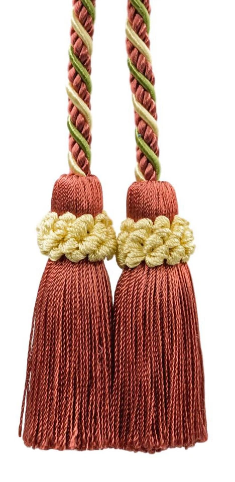 Corbata de cortina, estilo # CTAX, color # LX06 - rojo sandía [se vende individualmente] Foto 1 de 1