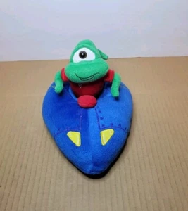 Peluche de peluche PopCap Games 2008 Splork From Peggle Alien en nave espacial - ¡RARO! - Imagen 1 de 16