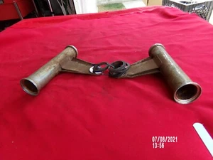 KAWASAKI KE125 KE 125 HEADLIGHT FORK EAR BRACKET OEM 1978 - Picture 1 of 2