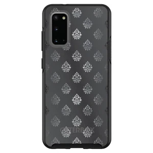 Custom OtterBox Symmetry for Samsung Galaxy S - Silver Black White Damask - Picture 1 of 25