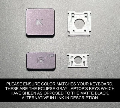 Asus ROG Zephyrus G15 (2022) ECLIPSE GRAY | REPLACEMENT KEYBOARD KEYS (GA503R) - Image 1 of 4