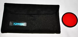 Tiffen 58mm Red 23A Lens Filter 58R23A & Pouch - Picture 1 of 4