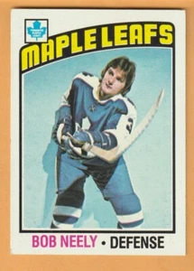 Bob Neely Toronto Maple Leafs 1976-77 Topps #194 - Imagen 1 de 2