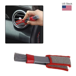 Vehicle Detailing Scrub Brush Outlet Air Conditioner Vent Cleaner Cleaning Brush - Picture 1 of 20