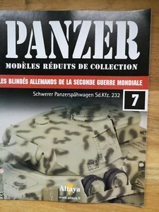 PANZER NR 7 SCHWERER PANZERSPAHWAGEN   ALTAYA FASCICULE MAGAZINE BOOKLET - Imagen 1 de 1