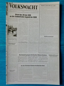 Volkswacht Zeitung 13.12.1956 Kopie - Bild 1 von 6